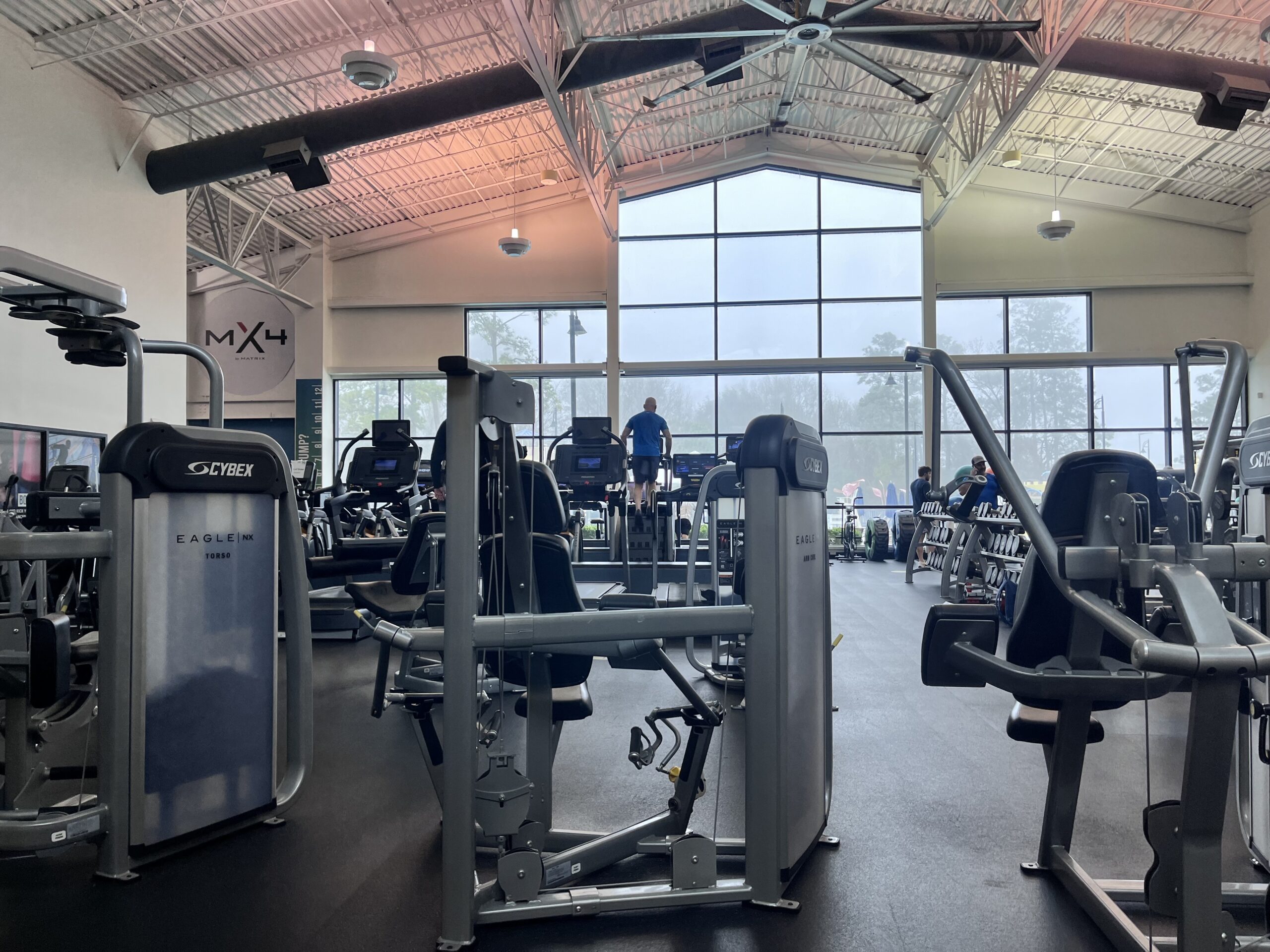 Interior of the Clubs of Kingwood Fitness & Sports Center Gym | Kingwood TX Fitness | Red Hawk Property Team powered by JLA Realty