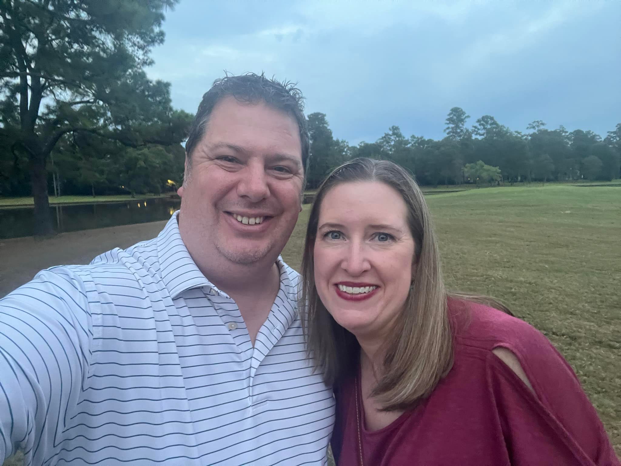 Laurie and Jeremy Williams Friends of the Vine Deerwood Country Club Clubs of Kingwood Texas Red Hawk Property Team powered by JLA Realty